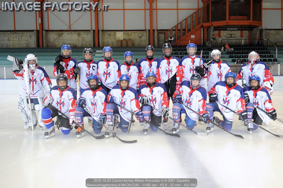 2015-10-03 Como-Hockey Milano Rossoblu U14 0067 Squadra